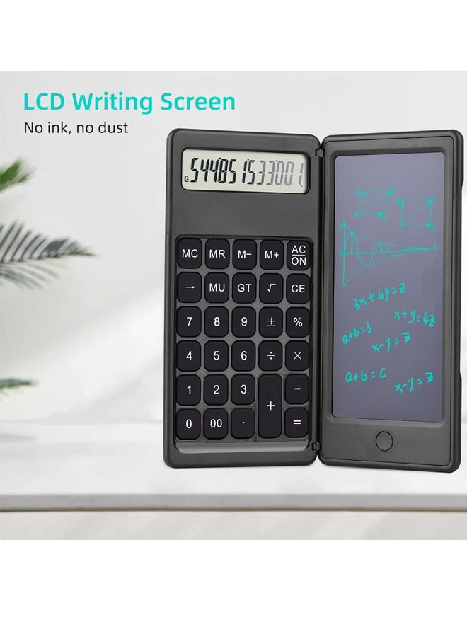Desk Calculator,Desktop Calculator with Writing Tablet,Premium School Supplies for High School Students - Image 2