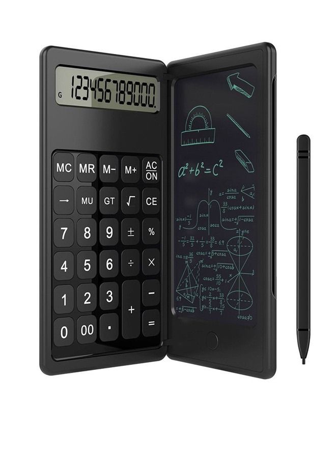 Desk Calculator,Desktop Calculator with Writing Tablet,Premium School Supplies for High School Students - Image 1