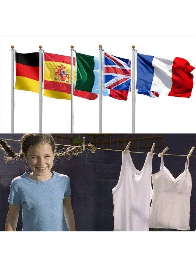 Poaker Polyester Braided Core Rope Versatile Hiking, Camping, Tent Setup, Awning Support And Vehicle Rope For Outdoor Tasks (6Mm, 3 Mtr) - Image 4