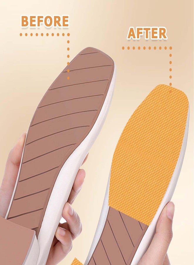 Pretwad High Heel Repair Patches - 4 PcsNon-Slip Rubber Sole Protectors for Women, Square Heel Caps, Rubber Boot Heel Replacement Non Slip Repair Tips Stickers Square Tread Pad for Women(6.2x6.2x0.4cm) - Image 4