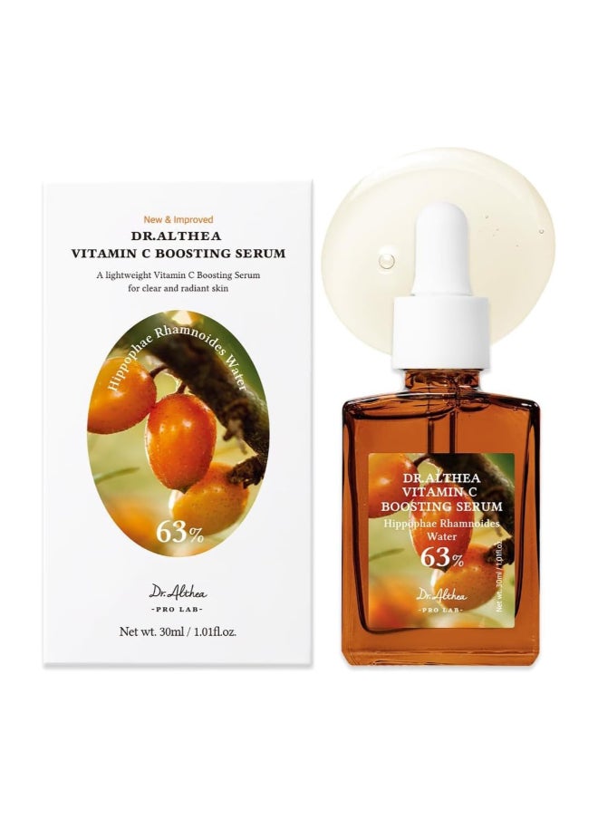 Dr.althea Vitamin C Boosting Serum Daily Vitamin Serum with TRANEXAMIC ACID for All Skin Types Helps Remove Dark Spots & Uneven Skin Tone Korean Vegan Skincare 30ml  - Image 1