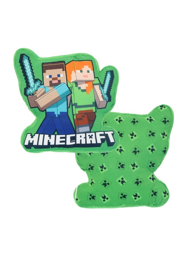 Minecraft Steve & Alex Shaped Cushion (40 cm) - Image 2