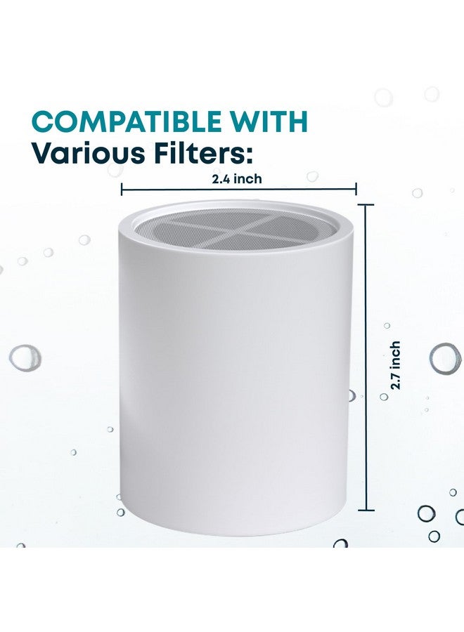 AquaHomeGroup AquaHomeGroup 20-Stage Premium Shower Filter Replacement Cartridge with Spin Propeller 4-Pack (No Housing) - Water Filter Refill Compatible with Any Shower Filter of Similar Design 15 and 20 Stages