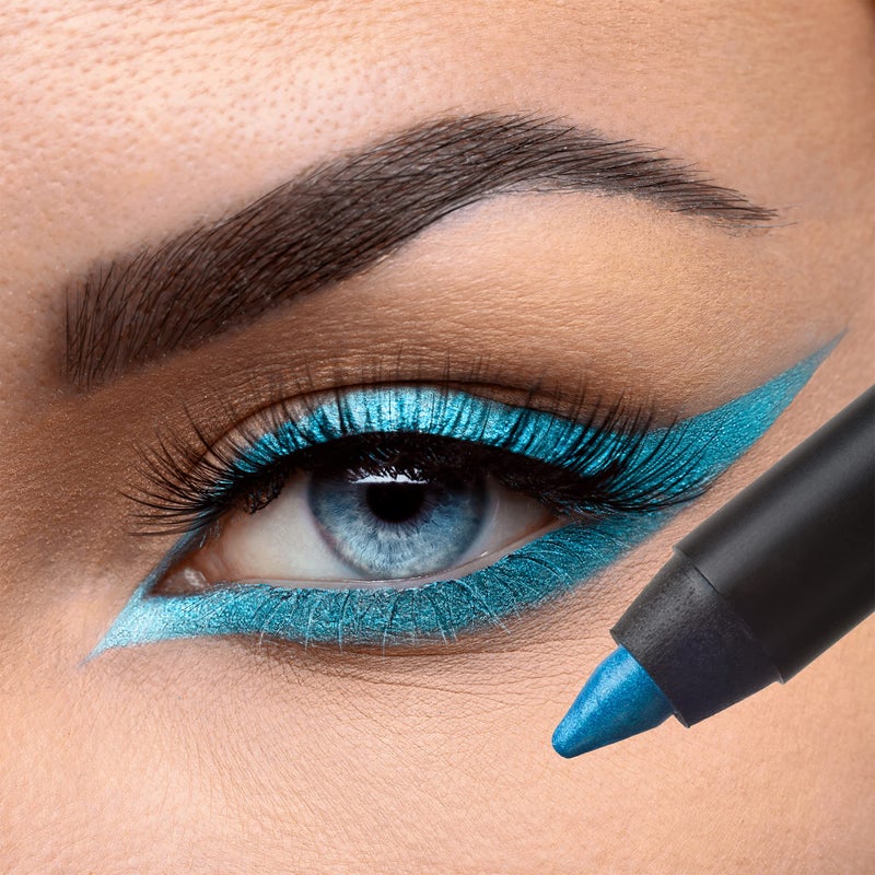 K7L Blue Eyeliner  Waterproof SmudgeProof Precise Cosmetics