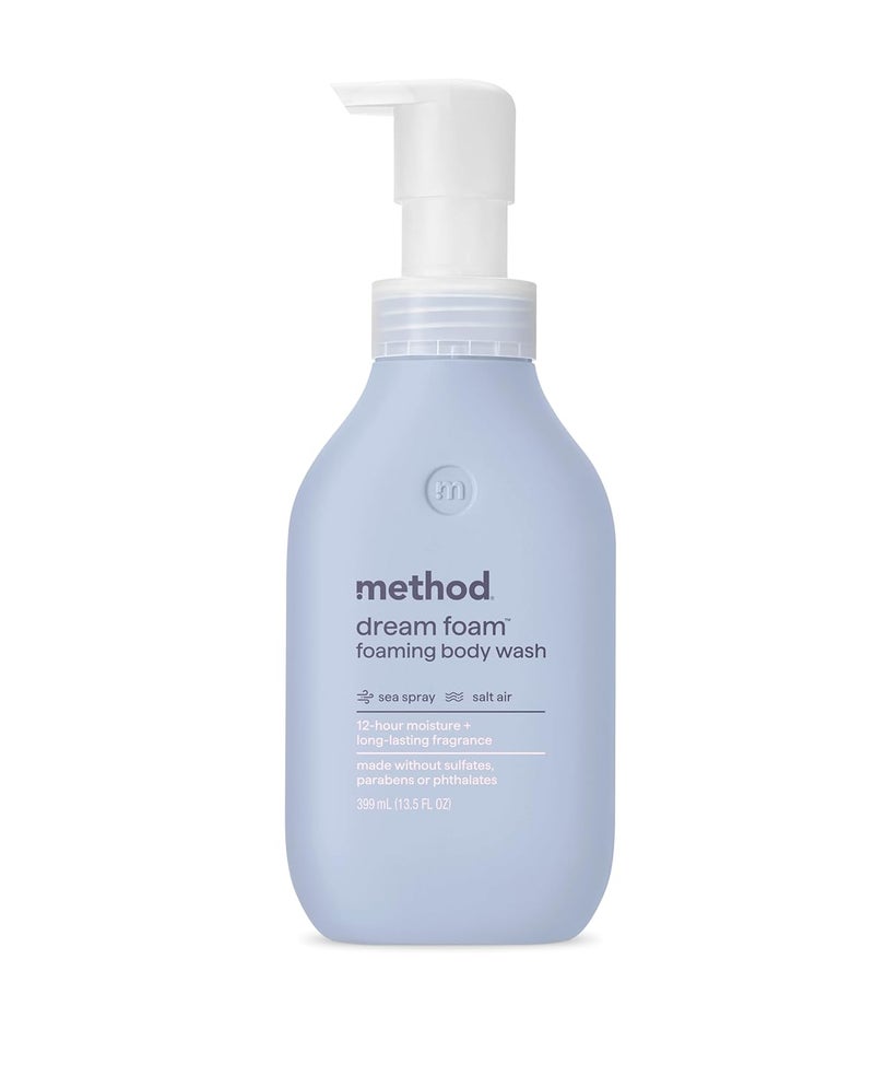 Method Dream Foam Foaming Body Wash Sea Spray  Salt Air 135 oz