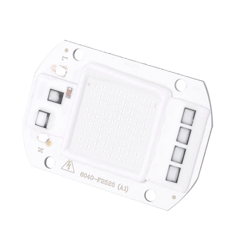 رقاقة COB LED: لوحة ألومنيوم عالية الجودة مصابيح زرقاء 50 واط - مصدر ضوء رقاقة COB عالي الإضاءة 4500~5000 لومن للمناظر الطبيعية والاعلان والإضاءة الداخلية لأحواض السمك - Image 5