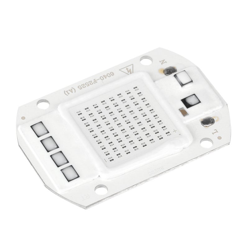 رقاقة COB LED: لوحة ألومنيوم عالية الجودة مصابيح زرقاء 50 واط - مصدر ضوء رقاقة COB عالي الإضاءة 4500~5000 لومن للمناظر الطبيعية والاعلان والإضاءة الداخلية لأحواض السمك - Image 1