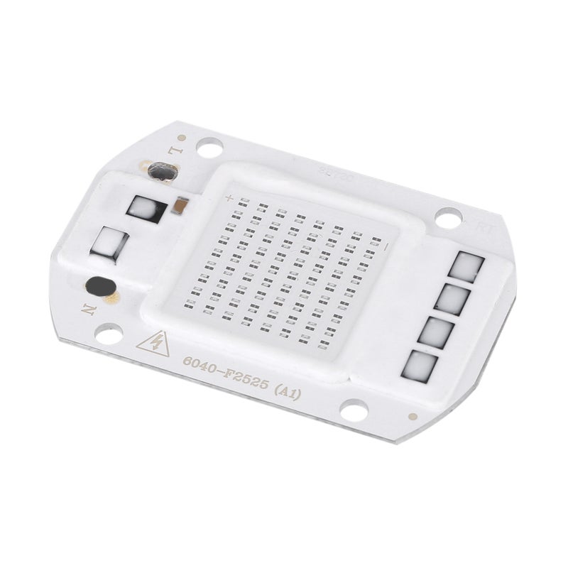 رقاقة COB LED: لوحة ألومنيوم عالية الجودة مصابيح زرقاء 50 واط - مصدر ضوء رقاقة COB عالي الإضاءة 4500~5000 لومن للمناظر الطبيعية والاعلان والإضاءة الداخلية لأحواض السمك - Image 4