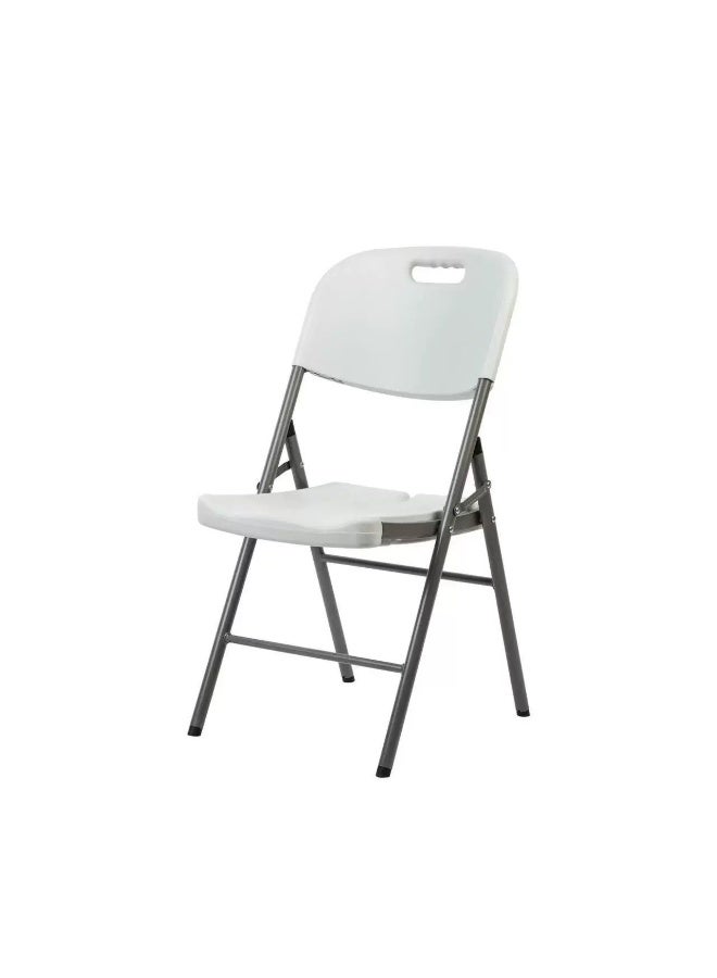 Living Foldable White Fiber Chair – Multi-Purpose - Image 3