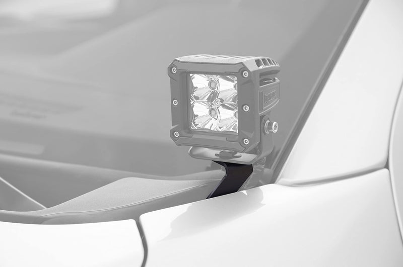 Deezee Dee Zee DZ1071 Ditch Light Bracket Silverado 2019+,Black - Image 2