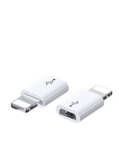 2-Pack Micro USB to Lightning Adapter