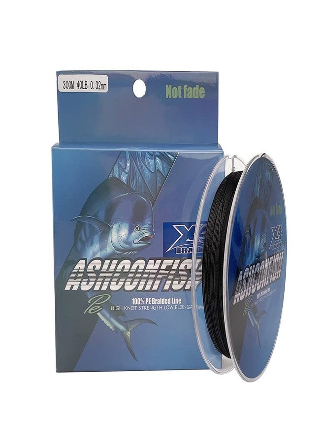 Ashconfish Braided Fishing Line- 4 Strands Super Strong PE Fishing Wire Heavy Tensile for Saltwater & Freshwater Fishing -Abrasion Resistant - Zero Stretch- 500M/547Yds 40LB Green Camouflage - Image 1