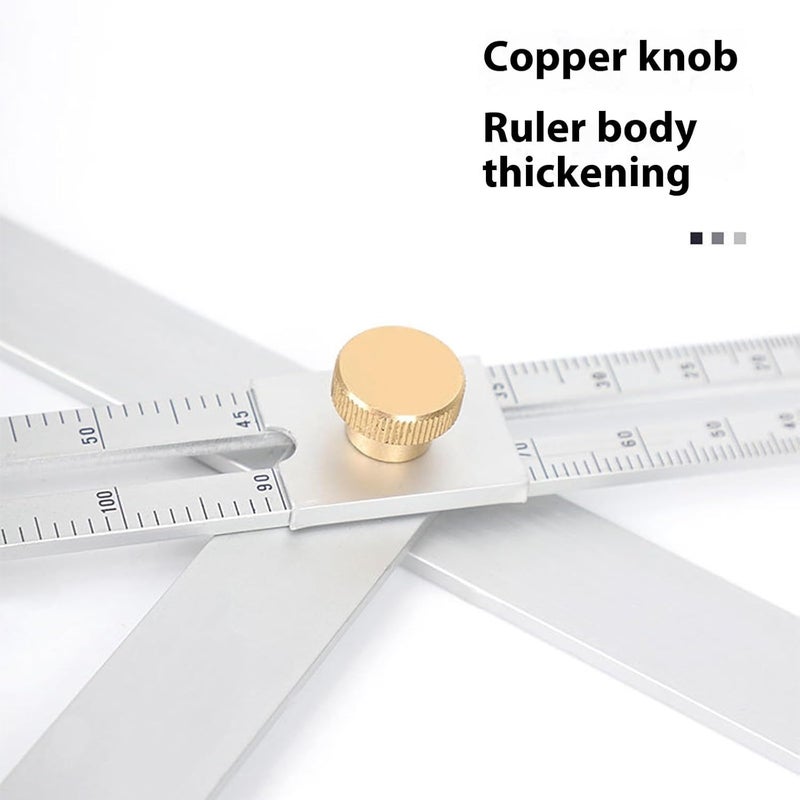 أداة قياس زوايا متعددة الاستخدامات باللون الأزرق - سهلة الحمل ومريحة للمقاولين - Image 4