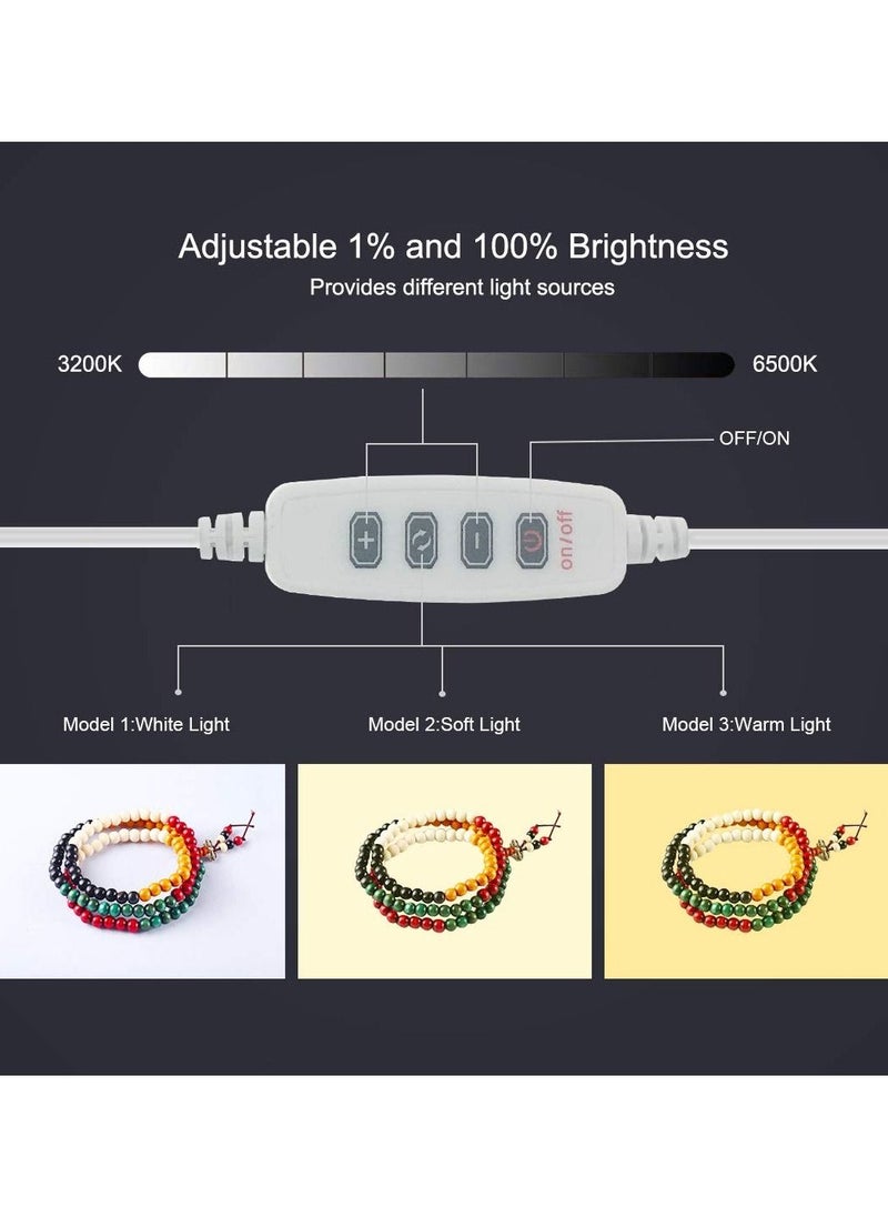 KASTWAVE - Dimmable LED Light Photo Studio Box with White/Warm/Soft Lighting, Highlight Portable Studio Set Small Photo Props Equipment  for Small Items Like Jewelry - Image 1