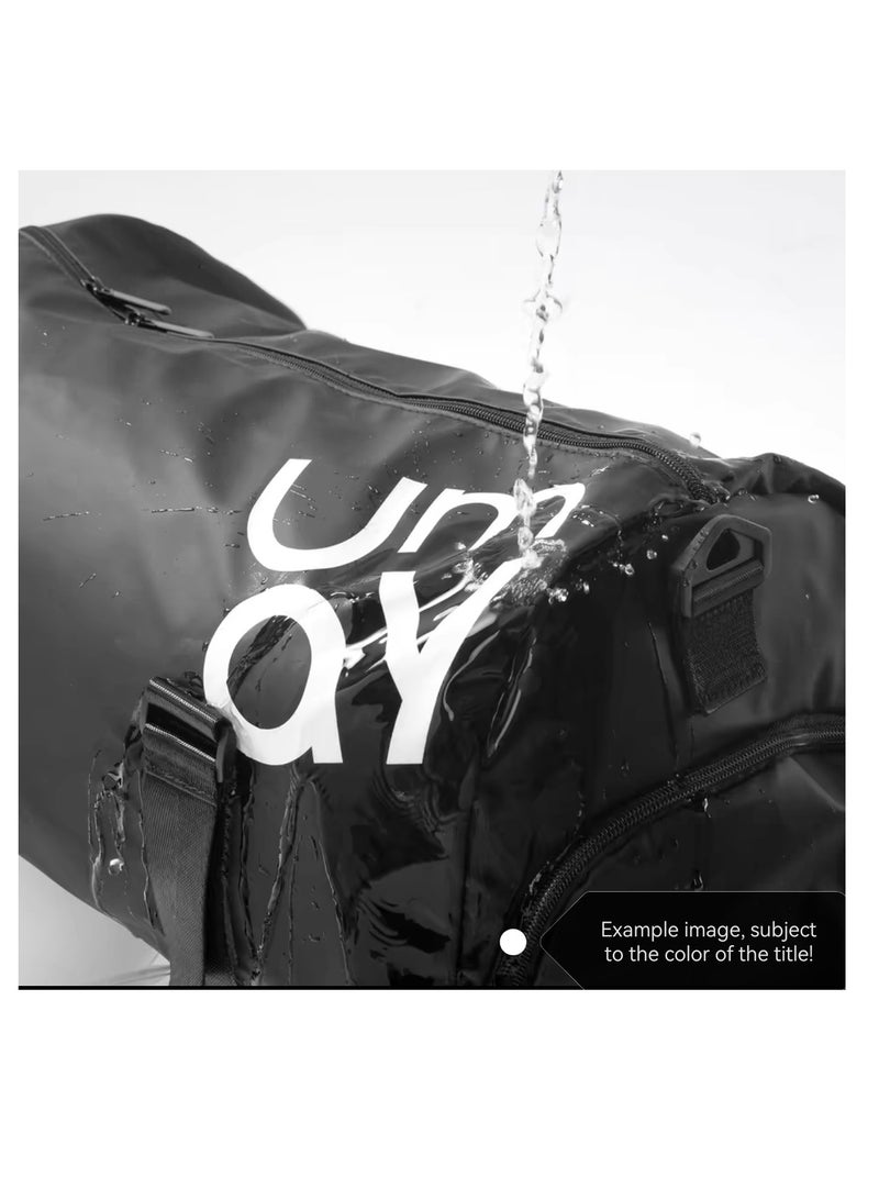 UMAY FASHION Golden fitness bag, travel storage bag, specialized waterproof diagonal travel bag - Image 2