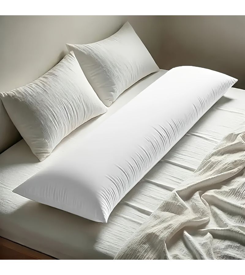 Dark Gray Satin Pillowcase Body Size 20x54 Inches Travel Washable Zipper Soft Breathable - Image 4