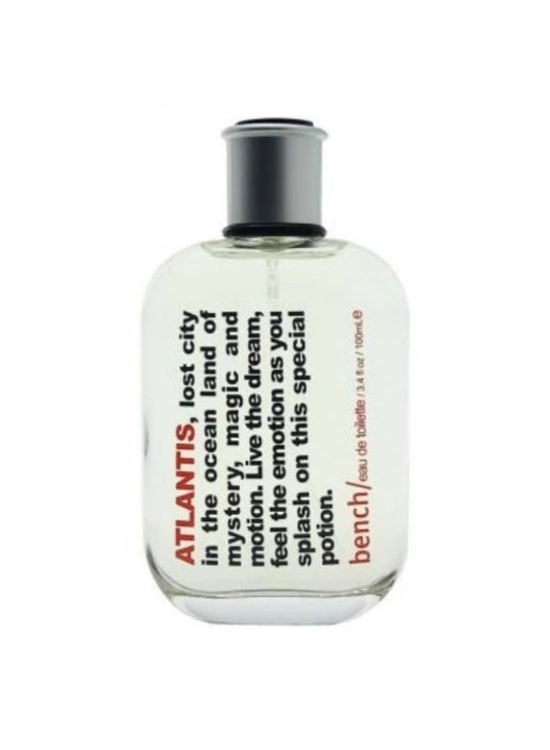 Bench Atlantis Eau de Toilette Perfume  - Fresh & Aquatic Scent  - Citrus & Woody Notes  - 100 ml - Image 1