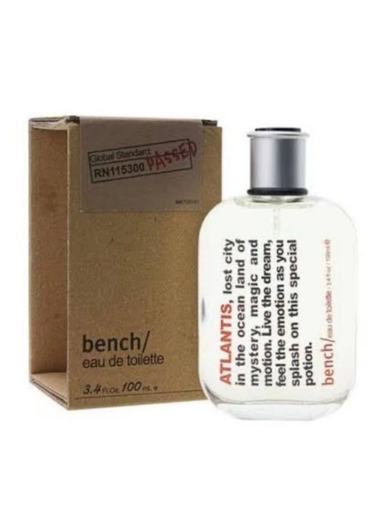 Bench Atlantis Eau de Toilette Perfume  - Fresh & Aquatic Scent  - Citrus & Woody Notes  - 100 ml - Image 2
