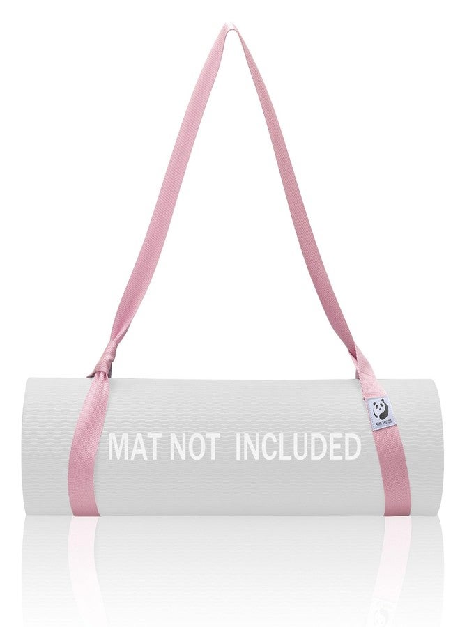 Slim Panda Yoga Mat Straps for Carrying, Adjustable Yoga Mat Carrier Sling Fits All Mats(Mat Not Included) - Image 1