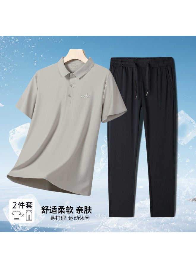 Tucano comfy & Versatile Men's Casual Set - Breathable Everyday Outdoor Dad Outfit - Image 2