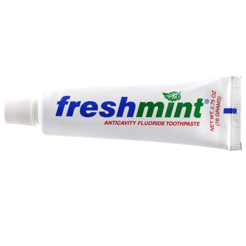 144 Tubes of Freshmint 275 oz Anticavity Fluoride Toothpaste Tubes do not Have Individual Boxes for Extra Savings