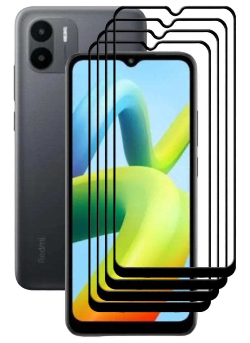 ACLIX 4 Pieces Antistatic ESD Dustproof Premium Quality High Definition Tempered Glass Screen Protector Designed For Xiaomi Redmi A1+ - Image 1