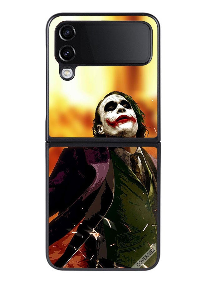 Covernex Protective Case Cover For Samsung Galaxy Z Flip 4 Feelings & Imaginations Of Joker - Image 1