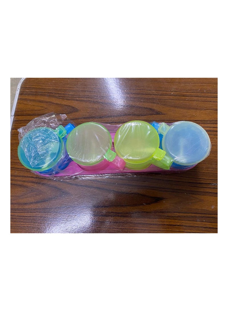 طقم توابل بلاستيك - 4 قطعة  - Image 3