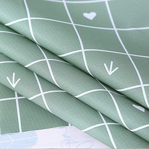 MORGHULIS Modern Tablecloth Deer Printed PEVA Waterproof Spillproof Anti Scald Washable Table Mat Desk Cover Thickened Wrinkle Resistant Table Cloth for Dining TableSize180X137 cm - Image 3