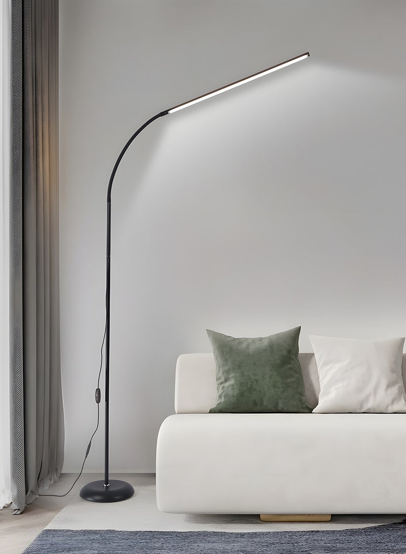 Hihonor Led Floor Lamp, 12 W, 360° Adjustable, Dimmable, Minimalist Design, Widely Used for Bedroom and Living (22*22*107cm) - Image 1