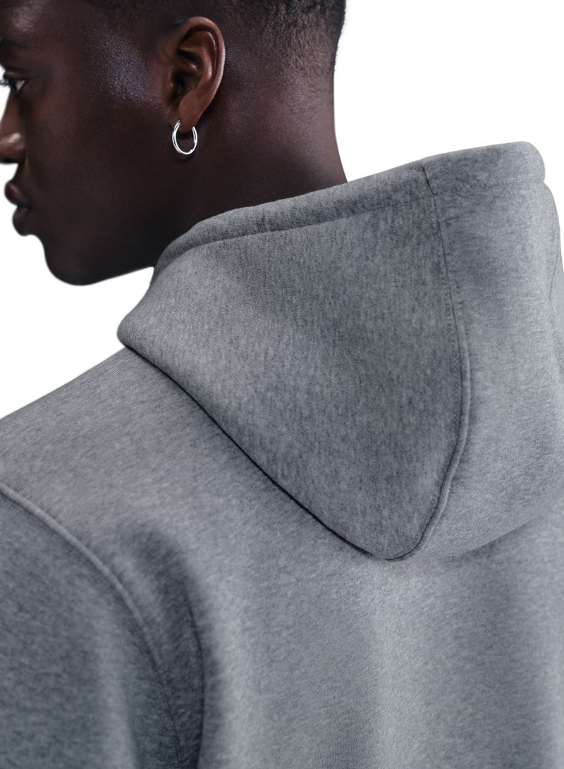 Nike Club Brushed Pullover Graphic Hoodie - Image 4