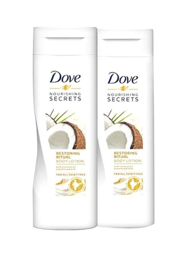 Nourishing Secrets Restoring Ritual Coconut Body Lotion 250ml Pack of 2