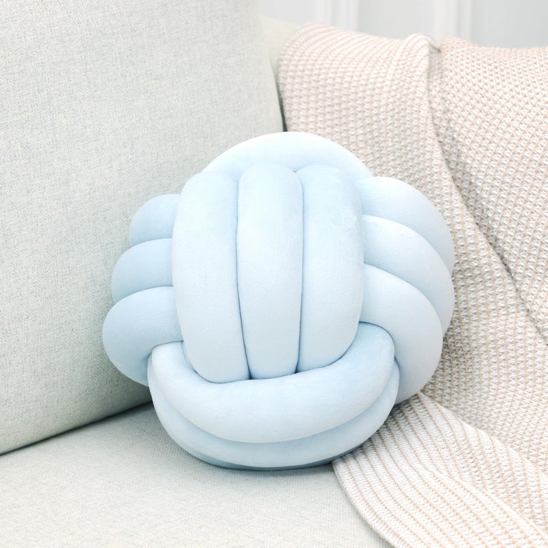 Petrella Knot Pillows Ball Round Throw Pillows Home Decor Cushion Decorative Aesthetic Throw Pillows - Image 1