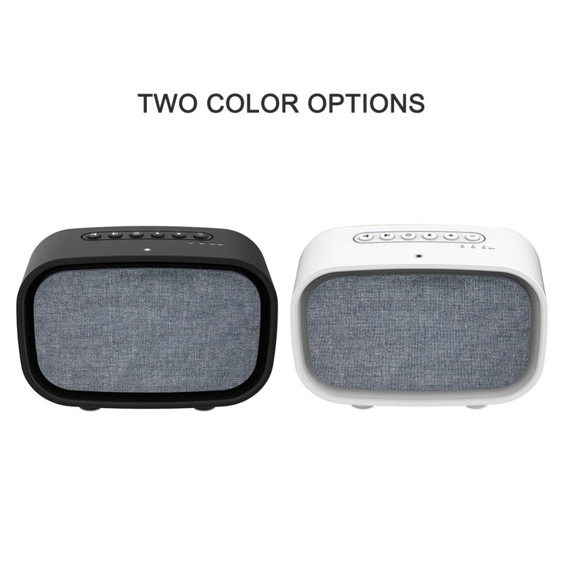 White Noise Sound Machine - Portable Compact Sleep Aid With 8 High Fidelity Sound Effects, 3-gear Timing, Touch Control Night Light, Noise Cancelling for Insomnia Relief, Baby And Loved Ones - Image 3