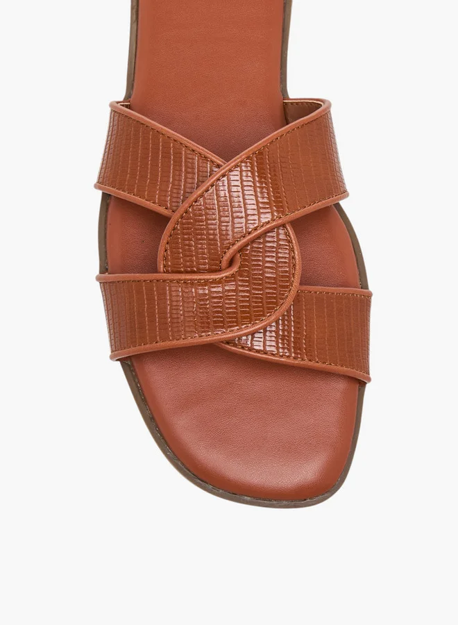 Celeste Women's Textured Slip-On Sandals - 6692100
