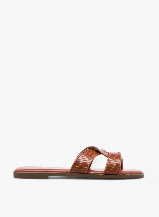Celeste Women's Textured Slip-On Sandals - 6692100
