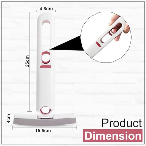 GLUN® Foldable Mop with Super Soft Folding Sponge, Strong Absorbent Magic Wiper for Kitchen, Window, Wall Cleaner & Car - Image 2