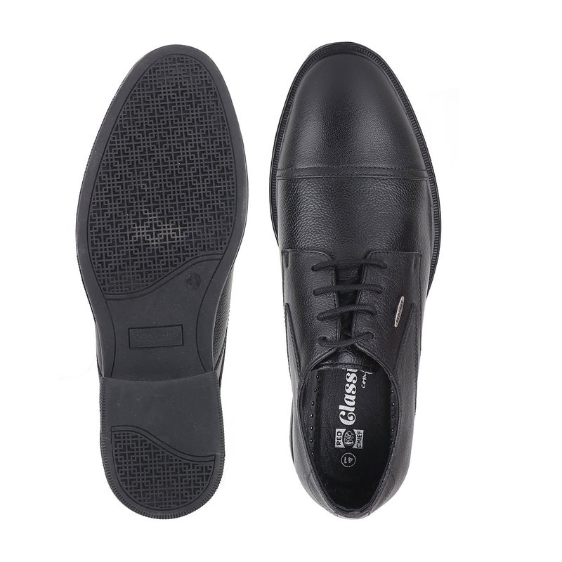 Red Chief Black Formal Derby Shoe For Men |RC4070 - Image 2