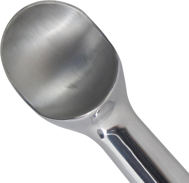 Zeroll 1012 Original Ice Cream Unique Liquid Filled Heat Conductive Handle Simple One Piece Aluminum Design Easy Release 24 Scoops per Gallon Made in USA, 3-Ounce, Silver - Image 4