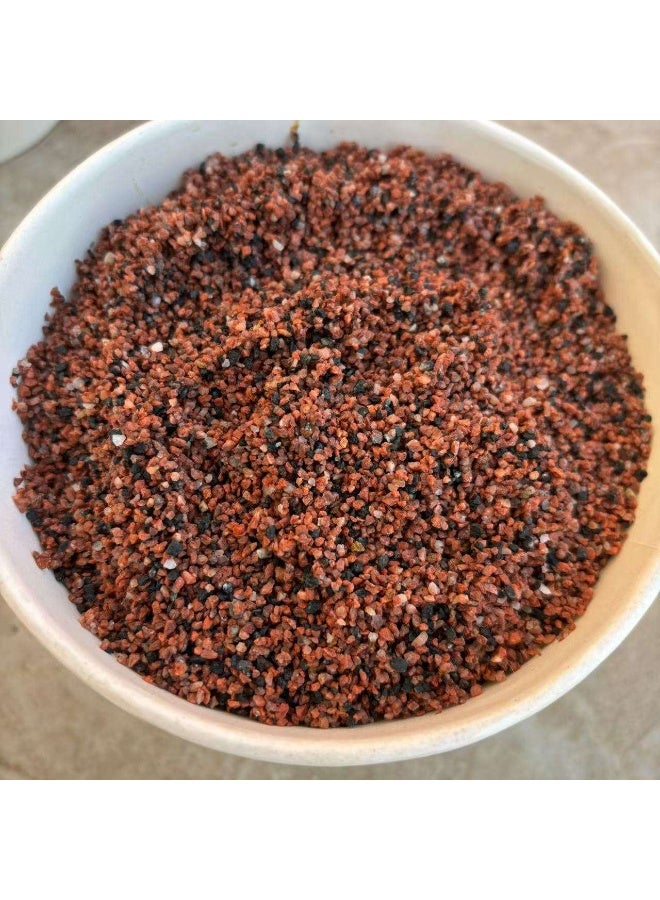 حوض أسماك طبيعي 2.5 كجم من الرمل الأحمر عالي الجودة للمياه العذبة - Image 4