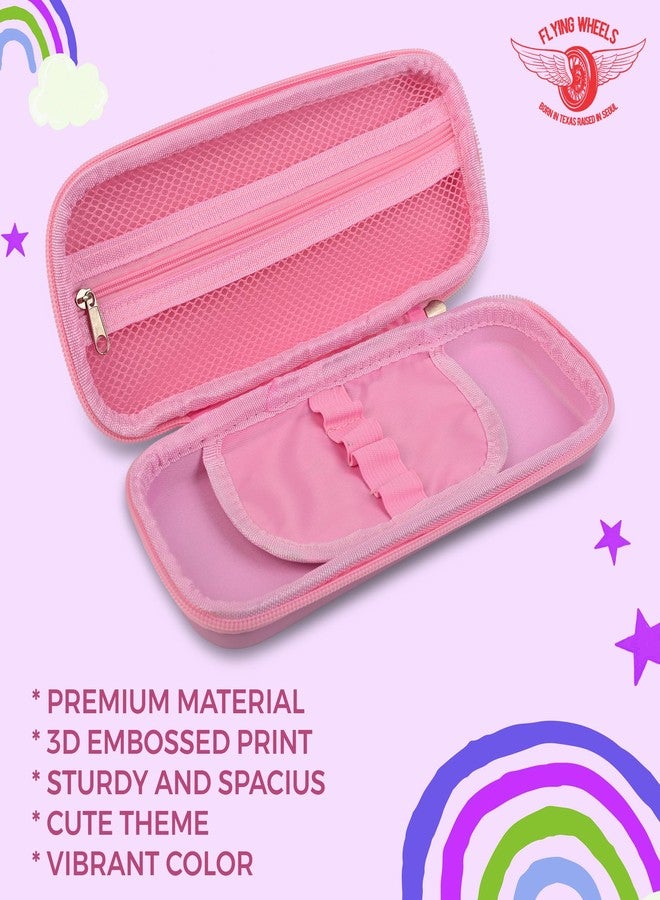 FLYING WHEEL 3D Squishy Cat Paw Pencil Case – Cute Pink School Supply Organizer for Girls, Large Capacity Zipper Stationery Pouch Box for Kids and Students (Mint Green) - Image 2