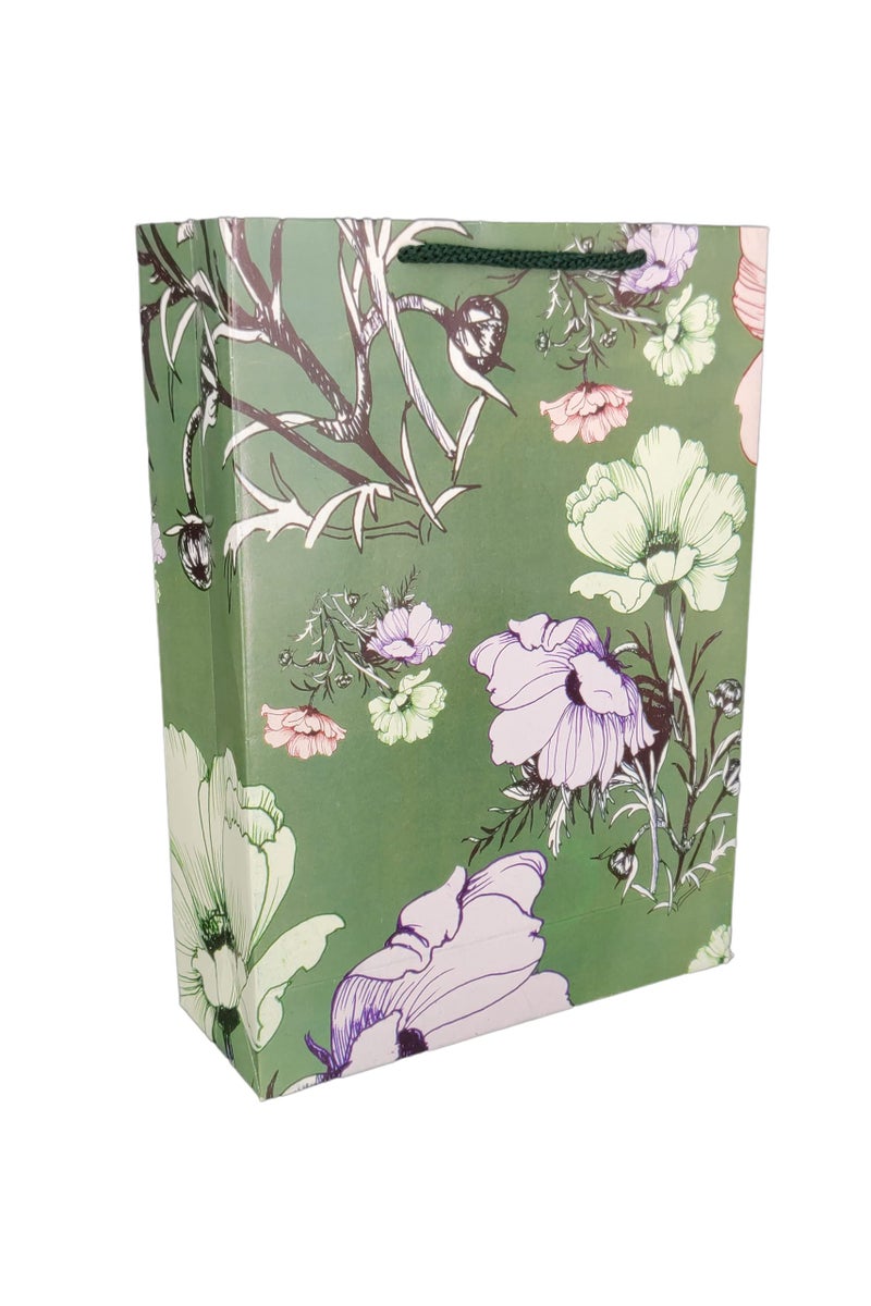 Arrow Paper Products Popudi Flower Return Gift Bags For Gifting, Weddings, Birthday,Holiday Presents (Pack Of 80, 28X20X7.5 Cm),Multicolor - Image 3