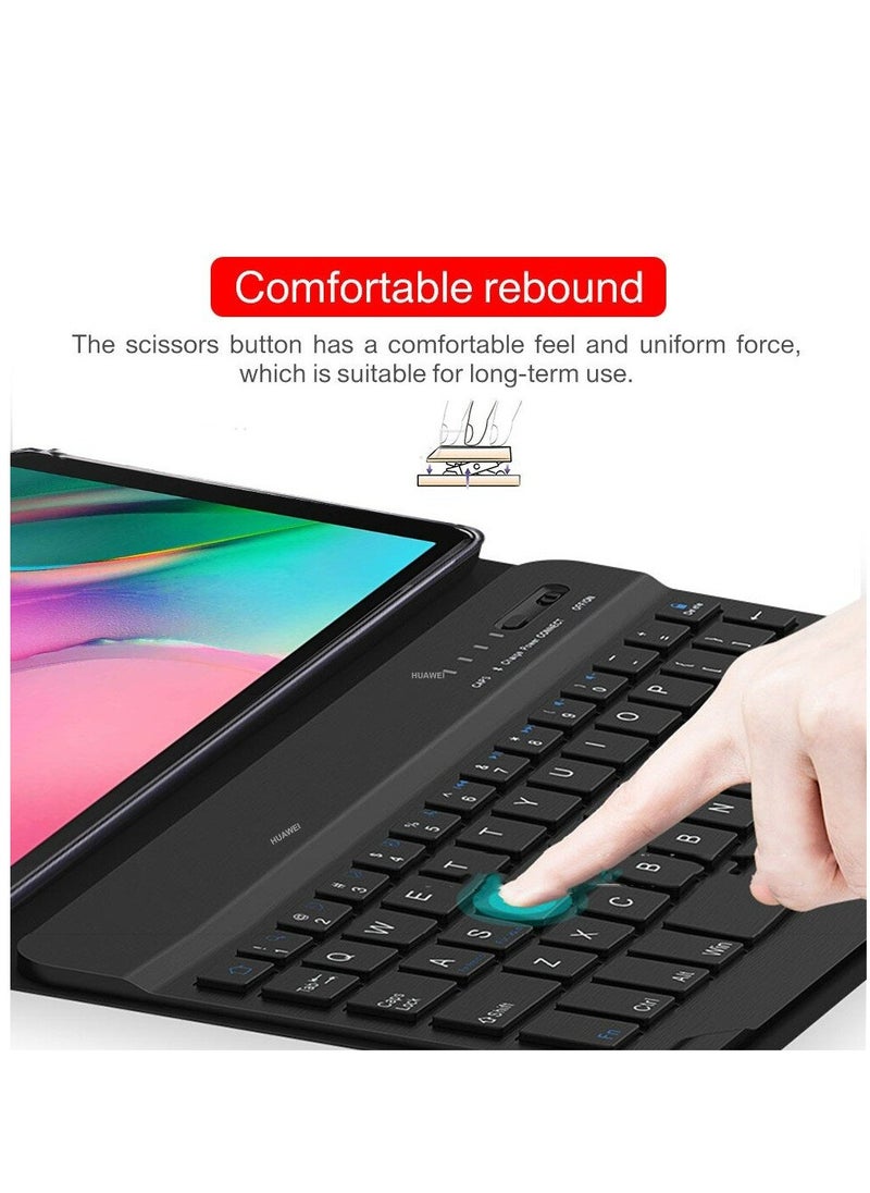 Bluetooth Keyboard Case for Xiaomi Redmi Pad Pro/ Xiaomi Poco Pad 12.1 inch Magnetic Detachable Wireless Cover