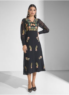 Embroidered Midi Dress - pzsku/ZBD5270B3906D0A535904Z/45/_/1730799881/85c5816e-7b0e-4392-a8e6-35b326b1cabc