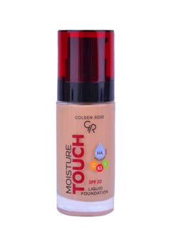 Golden Rose GR MOISTURE TOUCH LIQUID FOUNDATION SPF 20 NO: 104  - Image 1