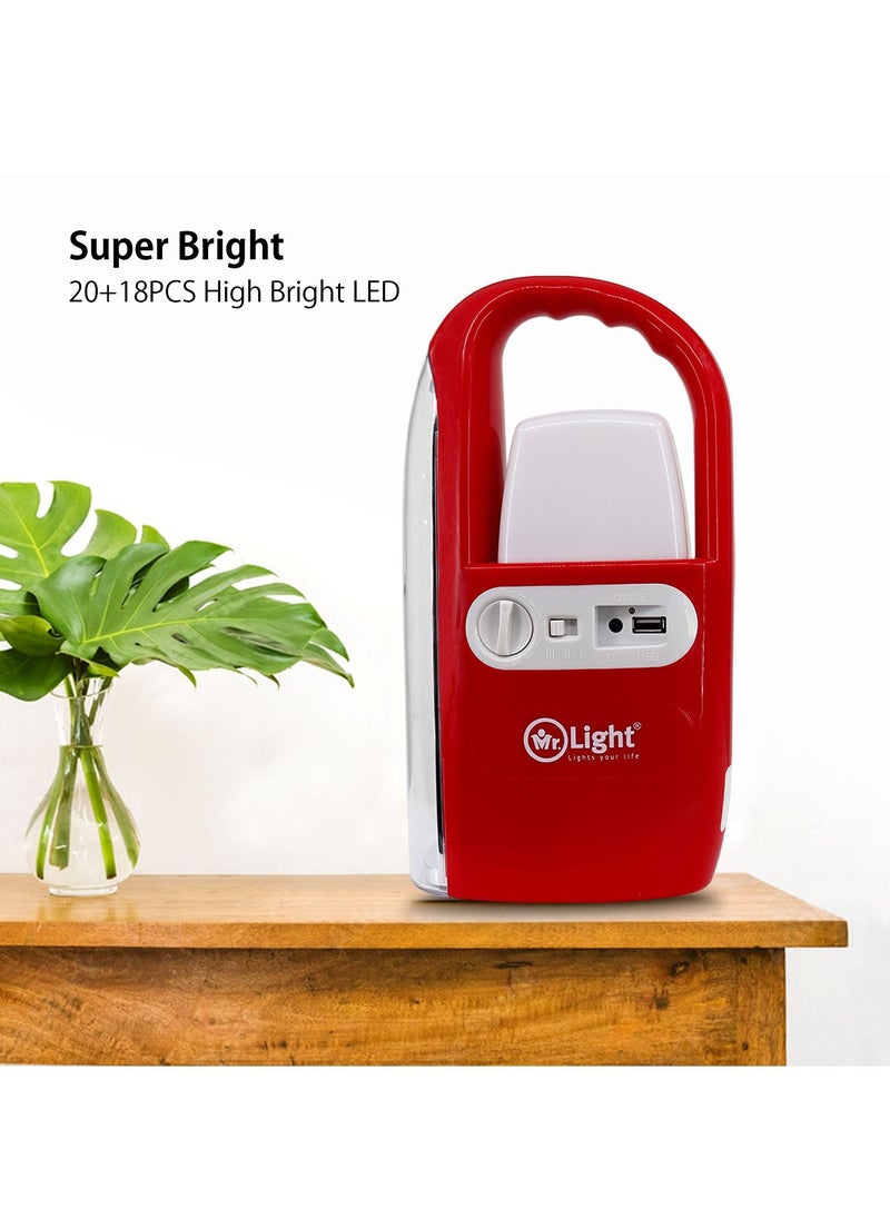 Mr. Light Rechargeable LED Emergency Lantern Portable Light High Bright LED 480 W  - Image 5