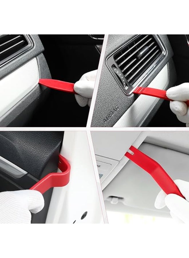 Generic 8pcs Auto Trim Removal Tool Set (No Scratch Plastic Pry Tool Kit) - Auto Trim Tool Kit Car Tools, Easy Door Panel Removal Tool, Fastener Removal, Clip, Molding, Dashboards, Interior Trim Tools  - Image 2