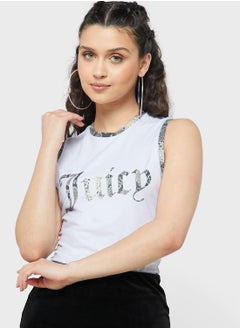 Snake Print Tank Top