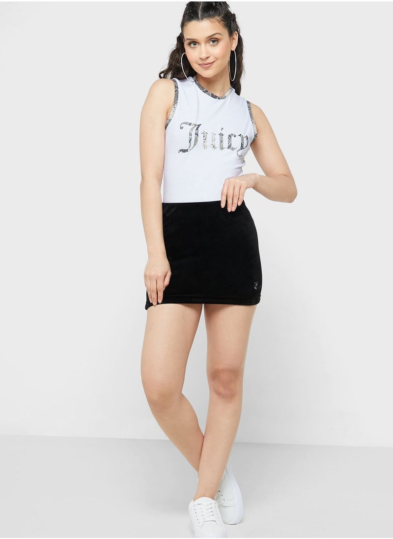 Juicy Couture - Snake Print Tank Top - Image 1