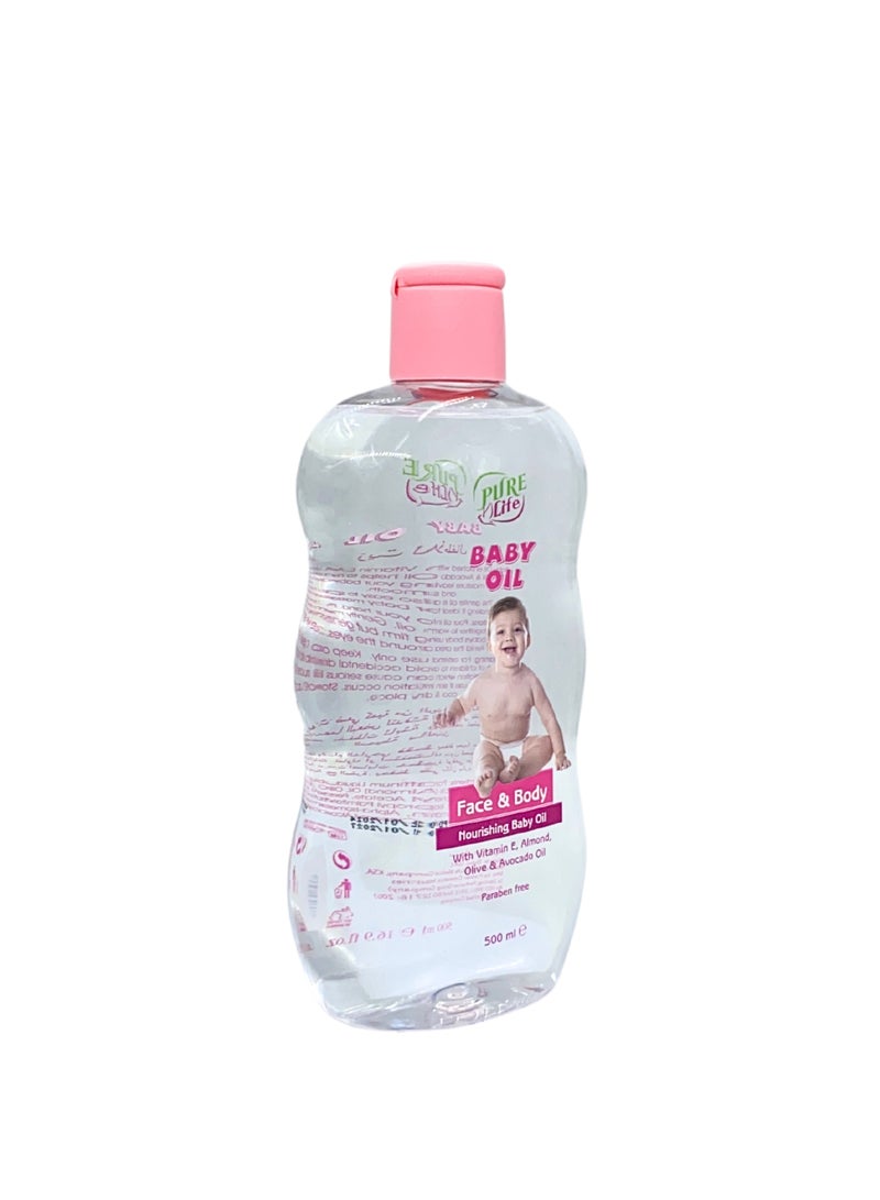 بيور لايف بيورلايف زيت للأطفال 500 مللي - Image 2